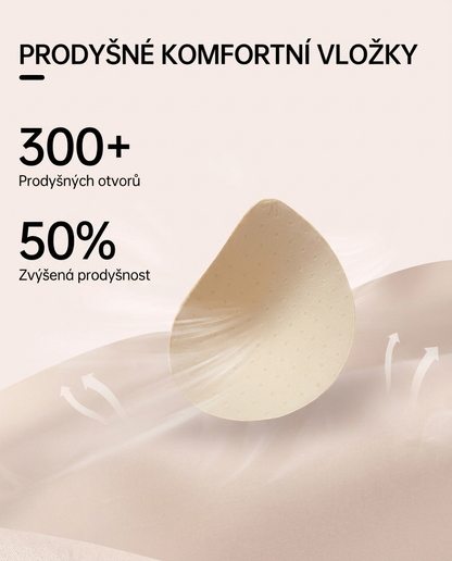 Gelová podprsenka s plným krytím a push-up efektem