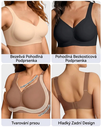 Gelová podprsenka s plným krytím a push-up efektem