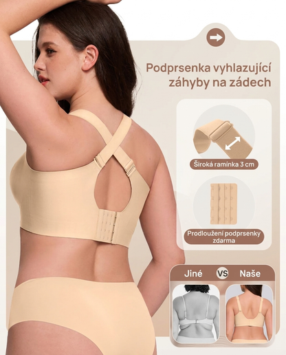 Gelová podprsenka s plným krytím a push-up efektem
