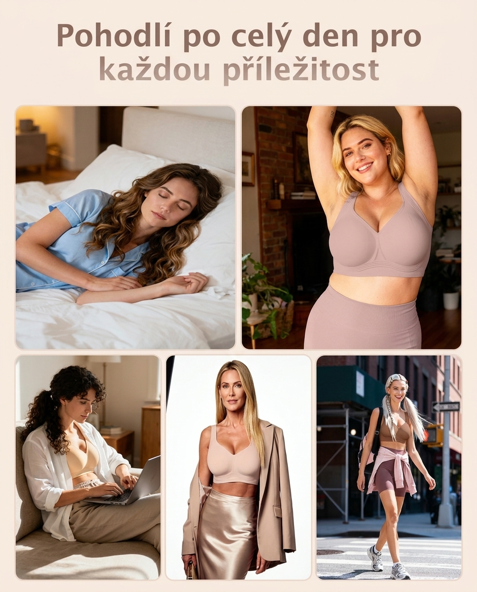 Gelová podprsenka s plným krytím a push-up efektem
