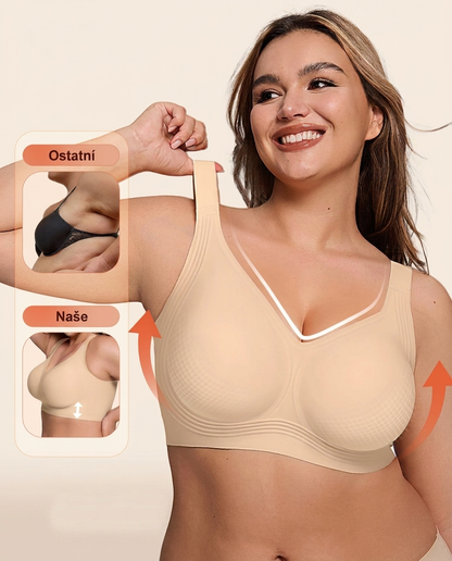 Gelová podprsenka s plným krytím a push-up efektem