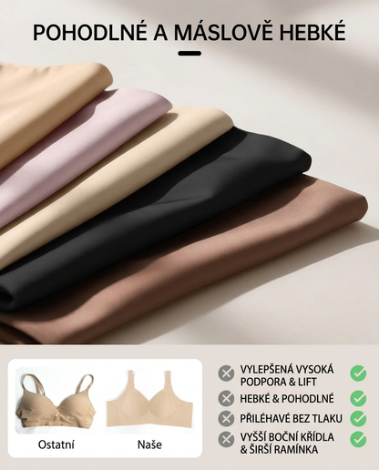 Gelová podprsenka s plným krytím a push-up efektem