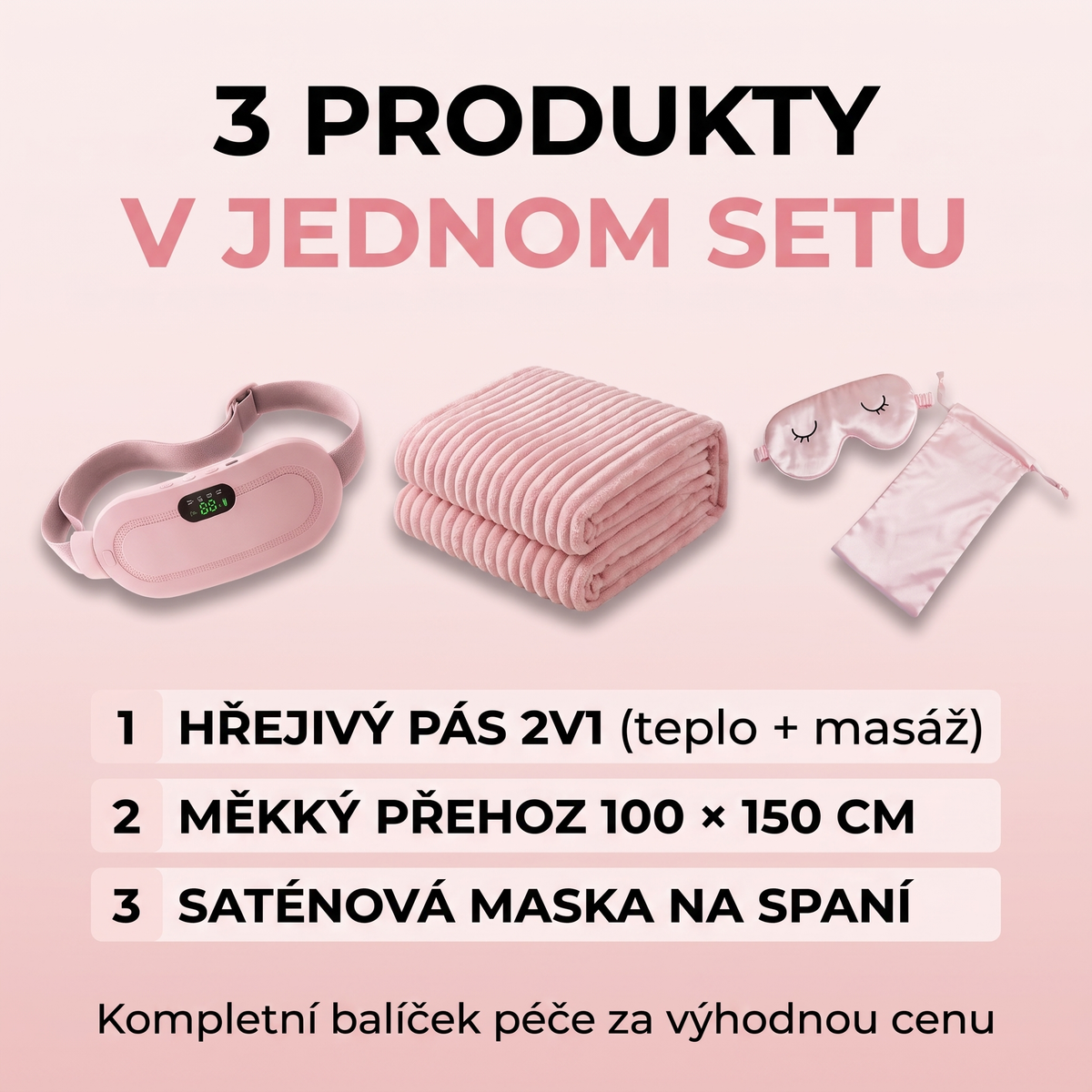 Dárkový set - 3 produkty v jednom